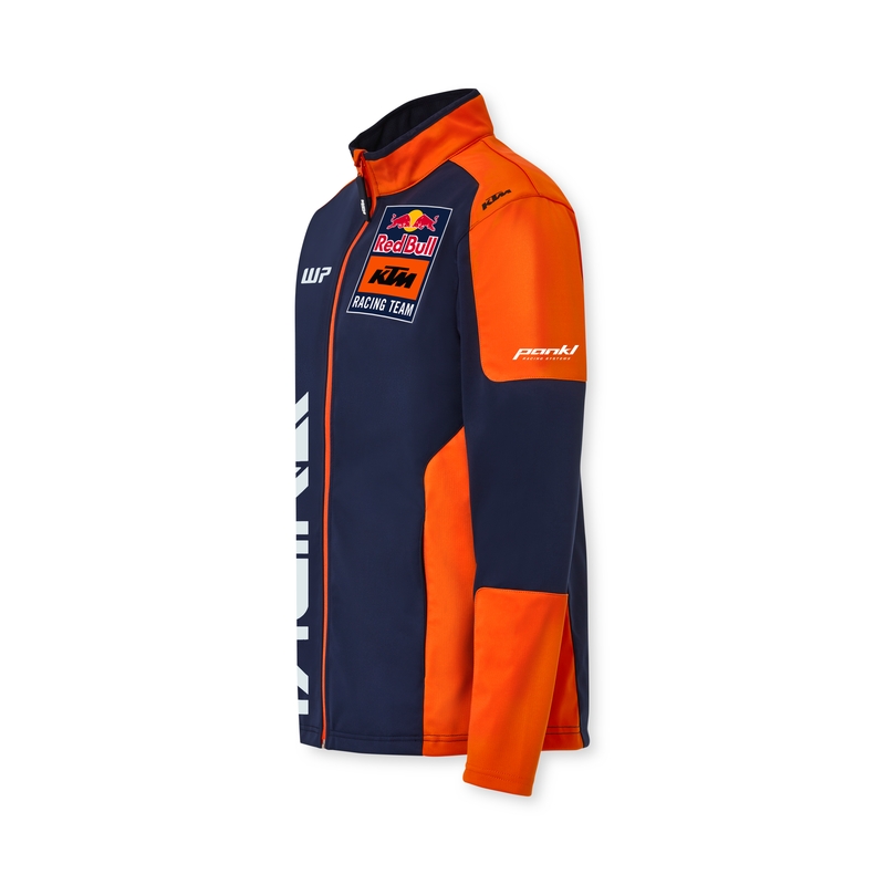 Giacca softshell KTM Replica Team blu-arancione