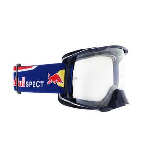 Occhiali da motocross Red Bull Spect STRIVE S blu con lenti trasparenti