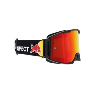 Occhiali da motocross Red Bull Spect STRIVE S neri con lenti arancioni