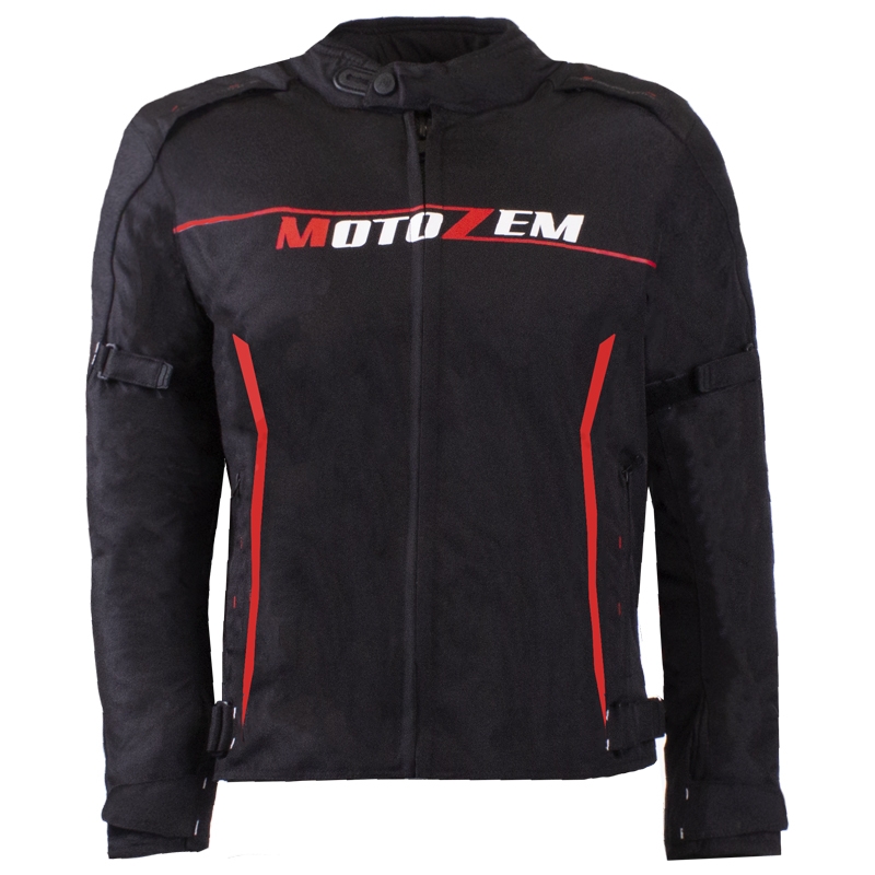 Giacca da moto MotoZem Team 2 nera