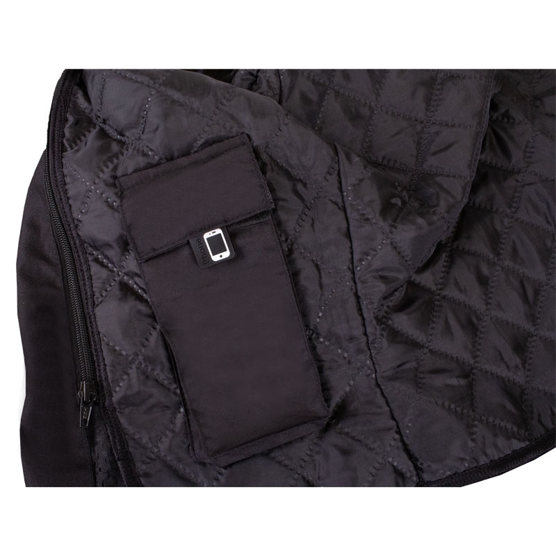 Giacca da moto MotoZem Team 2 nera