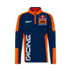 KTM Replica Team Felpa mezza zip blu e arancione Saldi