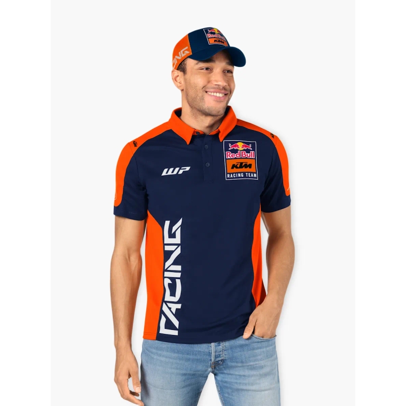 Polo KTM Replica Team blu-arancio Saldi