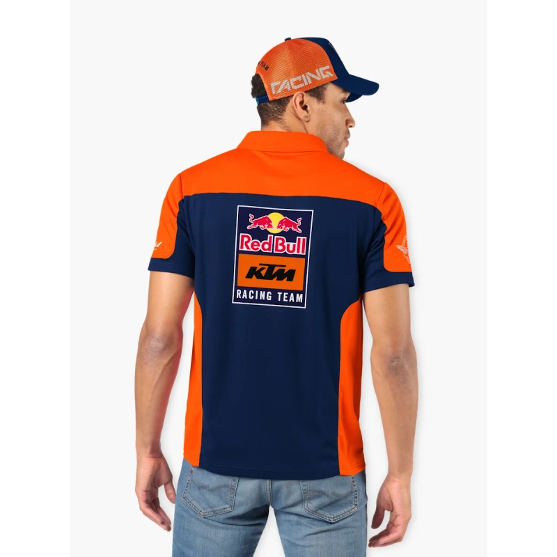 Polo KTM Replica Team blu-arancio Saldi