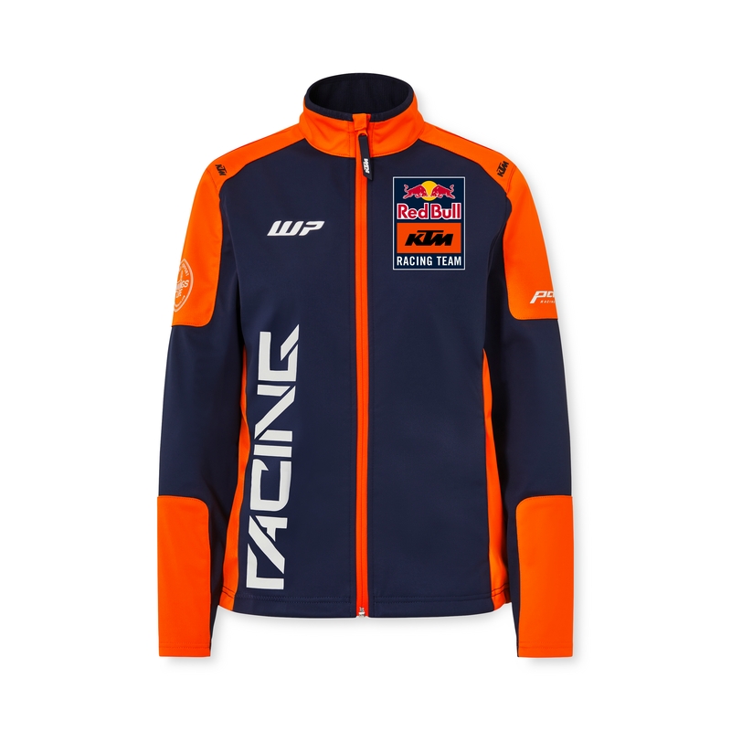 Giacca softshell KTM Replica Team donna blu-arancio