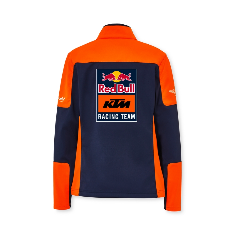 Giacca softshell KTM Replica Team donna blu-arancio