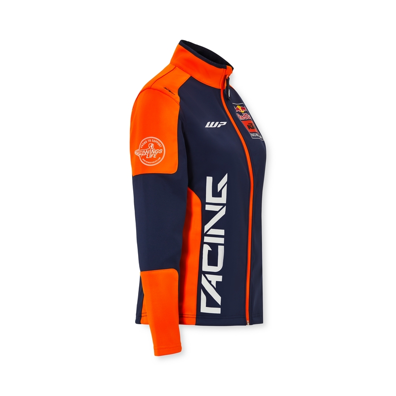 Giacca softshell KTM Replica Team donna blu-arancio
