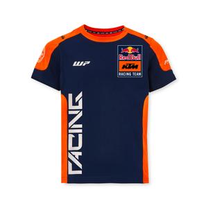 Maglietta da bambino KTM Replica Team blu-arancio
