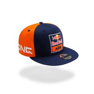 Cappellino con visiera dritta KTM Replica blu-arancio