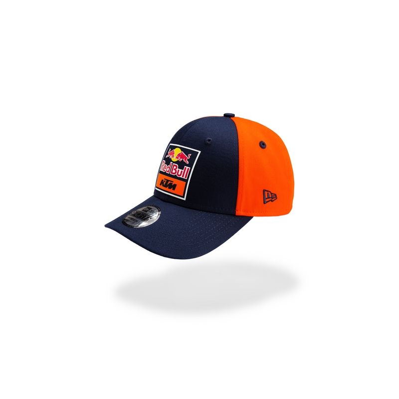 Cappello curvo KTM per bambini blu-arancio