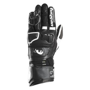 Guanti da moto Furygan STYG 15 bianco e nero