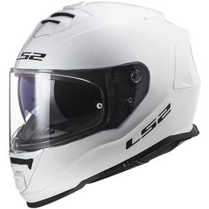 LS2 FF800 Storm II Casco integrale bianco solido per motociclisti