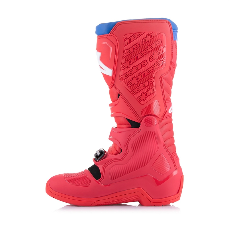 Stivali da moto Alpinestars Tech 5 rosso-blu-bianco-nero