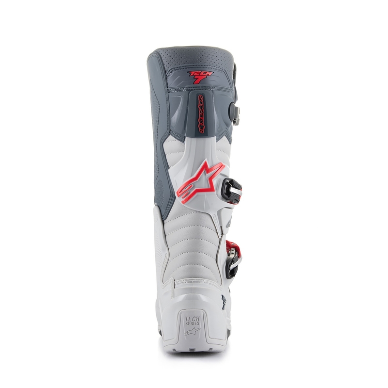 Stivali da moto Alpinestars Tech 7 Enduro 2024 grigio-fluo-nero