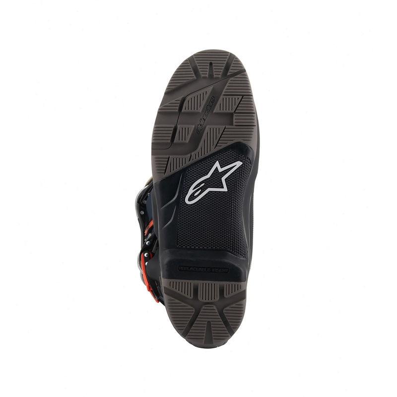 Stivali moto Alpinestars Tech 7 Enduro Drystar Blu-Grigio-Arancione-Nero