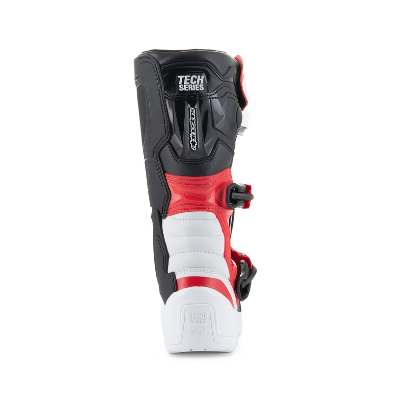 Alpinestars Tech 3S Youth Bianco-Nero-Rosso Stivali da moto per bambini