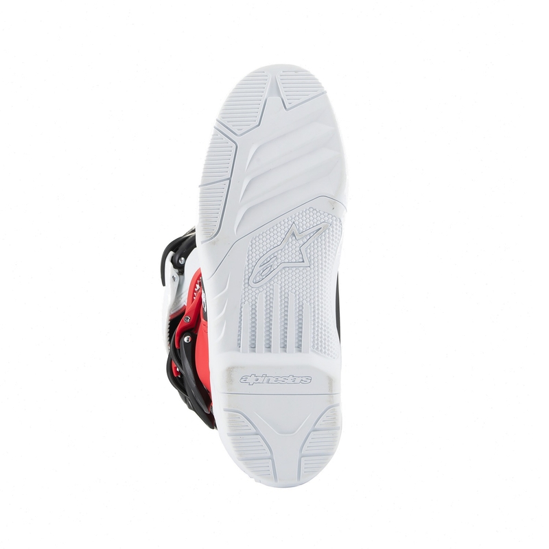 Alpinestars Tech 3S Youth Bianco-Nero-Rosso Stivali da moto per bambini