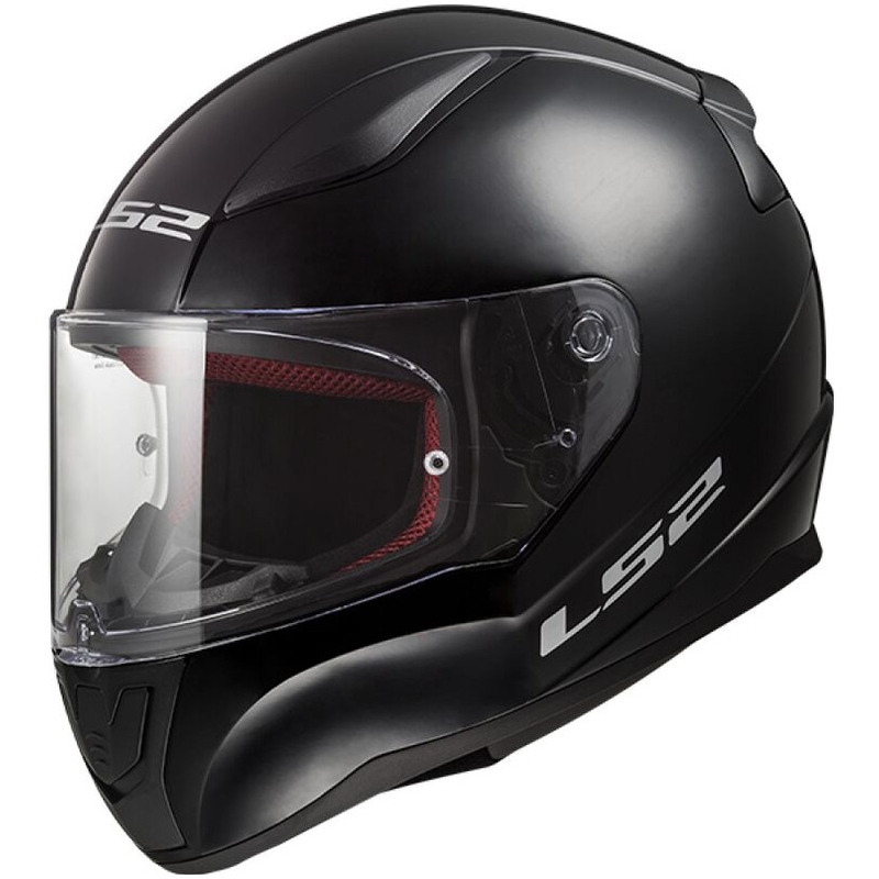 Casco moto integrale LS2 FF353 RAPID II SOLID nero lucido