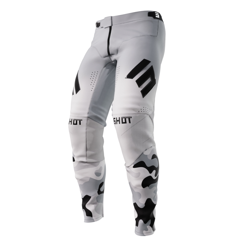 Pantaloni da motocross Shot Aerolite Shadow Grigio Saldi