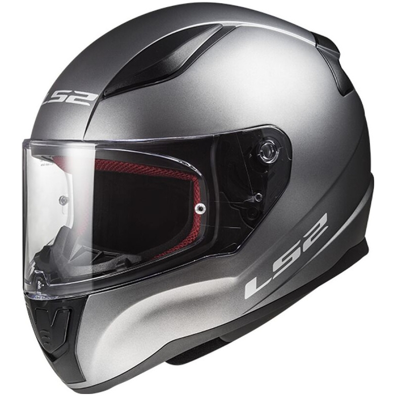 Casco moto integrale LS2 FF353 RAPID II SOLID titanio opaco