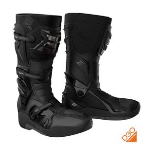 Stivali da moto Shot Race 8 Chrome Black