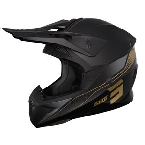 Casco motocross Shot Pulse Edge oro opaco Saldi