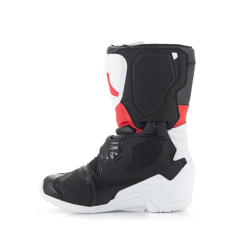 Stivali da moto per bambini Alpinestars Tech 3S Nero-Bianco-Rosso