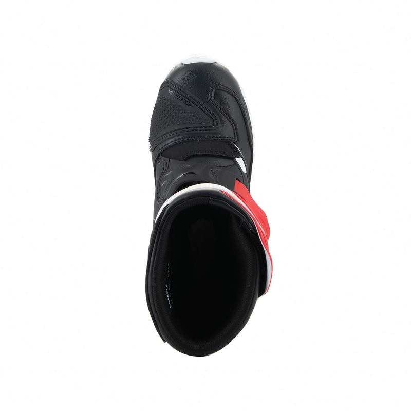 Stivali da moto per bambini Alpinestars Tech 3S Nero-Bianco-Rosso