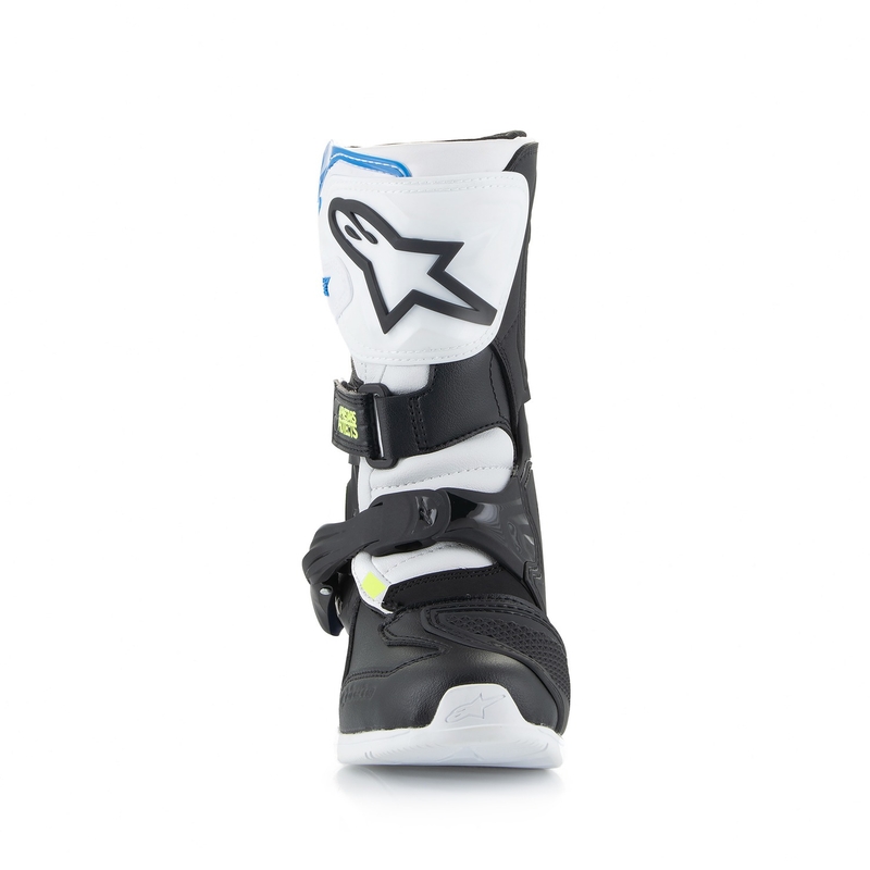 Stivali da moto per bambini Alpinestars Tech 3S Bianco-Nero-Blu