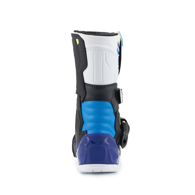 Stivali da moto per bambini Alpinestars Tech 3S Bianco-Nero-Blu