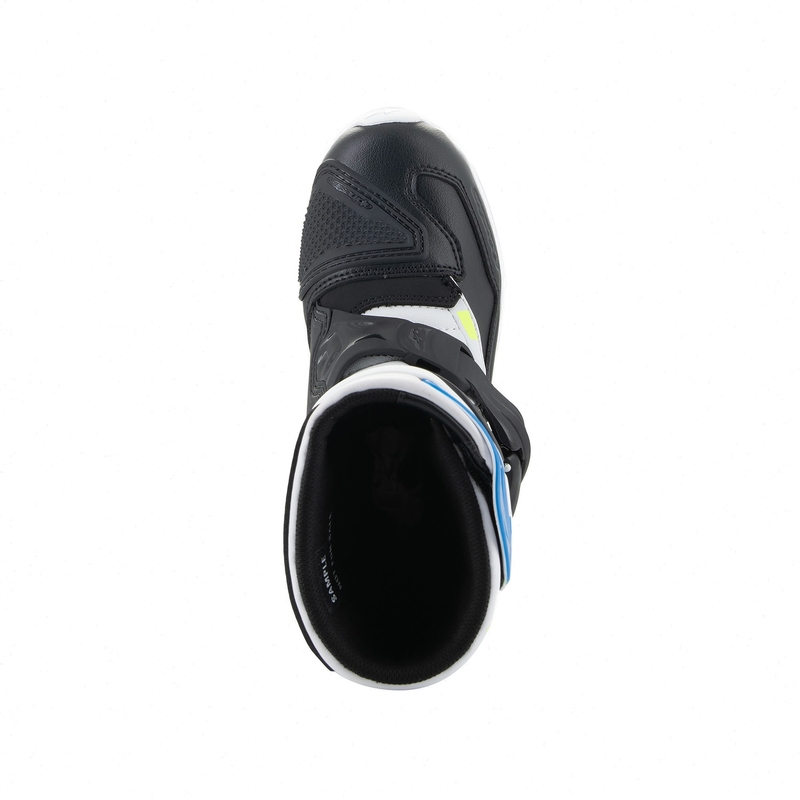 Stivali da moto per bambini Alpinestars Tech 3S Bianco-Nero-Blu
