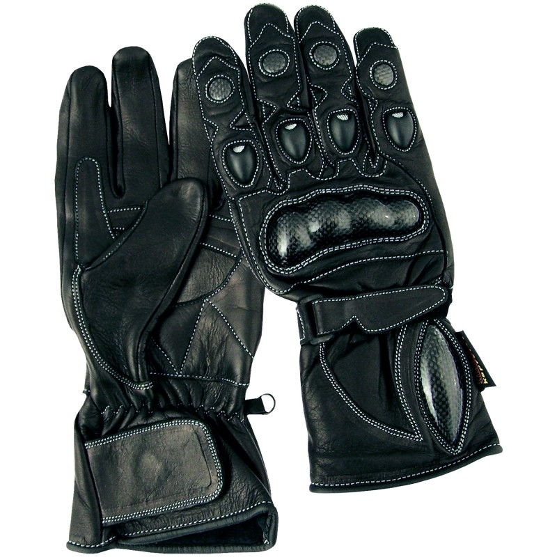 Guanti da moto Roleff Hannover Nero