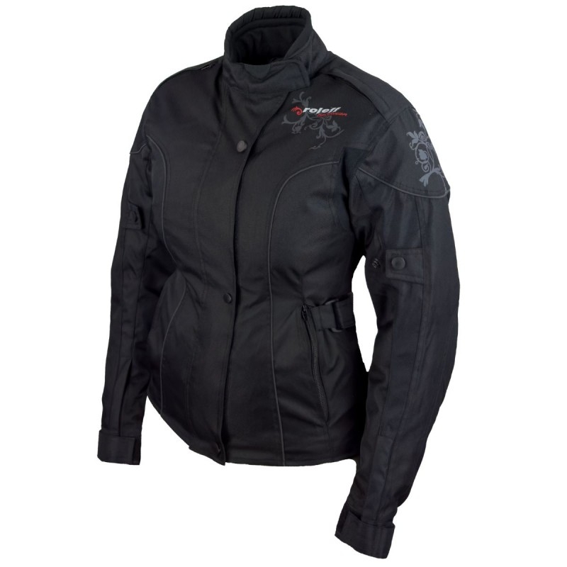 Giacca da moto da donna Roleff Ladylike nero