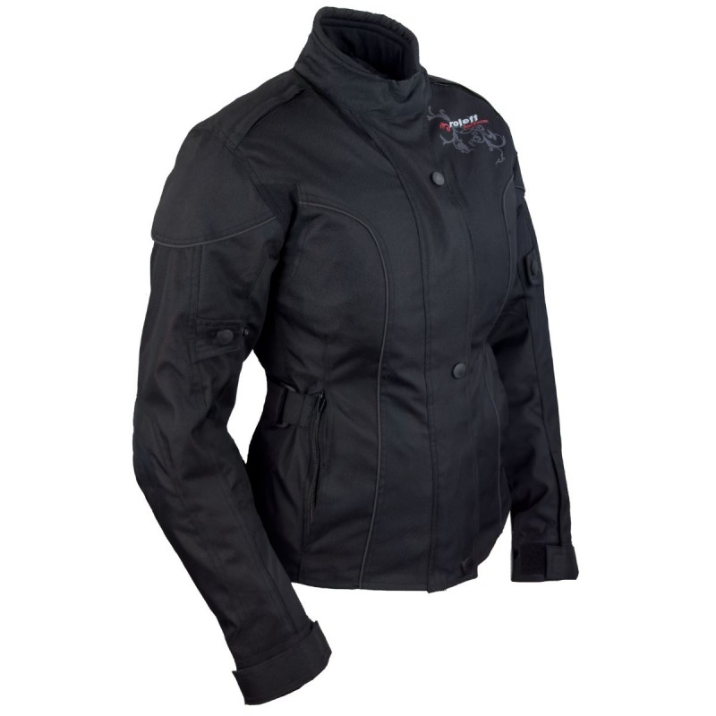 Giacca da moto da donna Roleff Ladylike nero