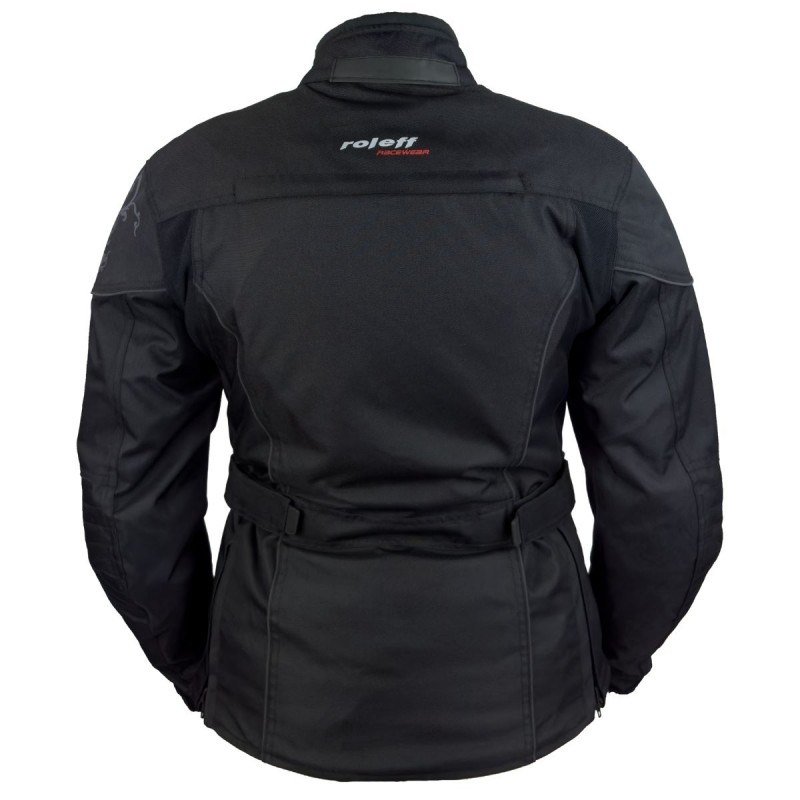 Giacca da moto da donna Roleff Ladylike nero