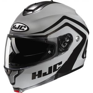 Casco moto ribaltabile HJC C91N Nepos MC5 grigio-nero