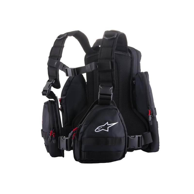 Zaino tattico Alpinestars Techdura nero-bianco 9 l