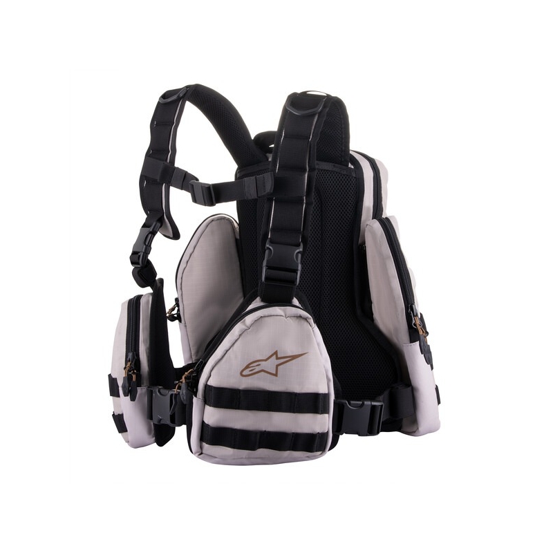 Zaino Alpinestars Techdura Tactical grigio-nero 9 l