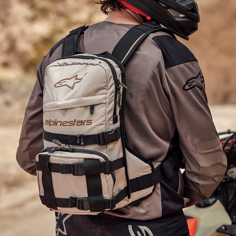 Zaino Alpinestars Techdura Tactical grigio-nero 9 l