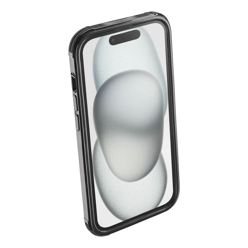 Cover protettiva Interphone QUIKLOX Tetraforce - Apple iPhone 15 Pro Max nero
