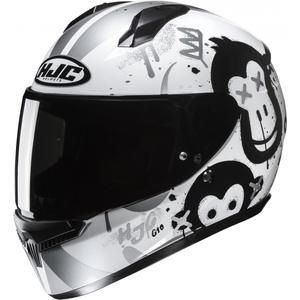 Casco integrale per bambini HJC C10 Geti MC10 grigio e bianco