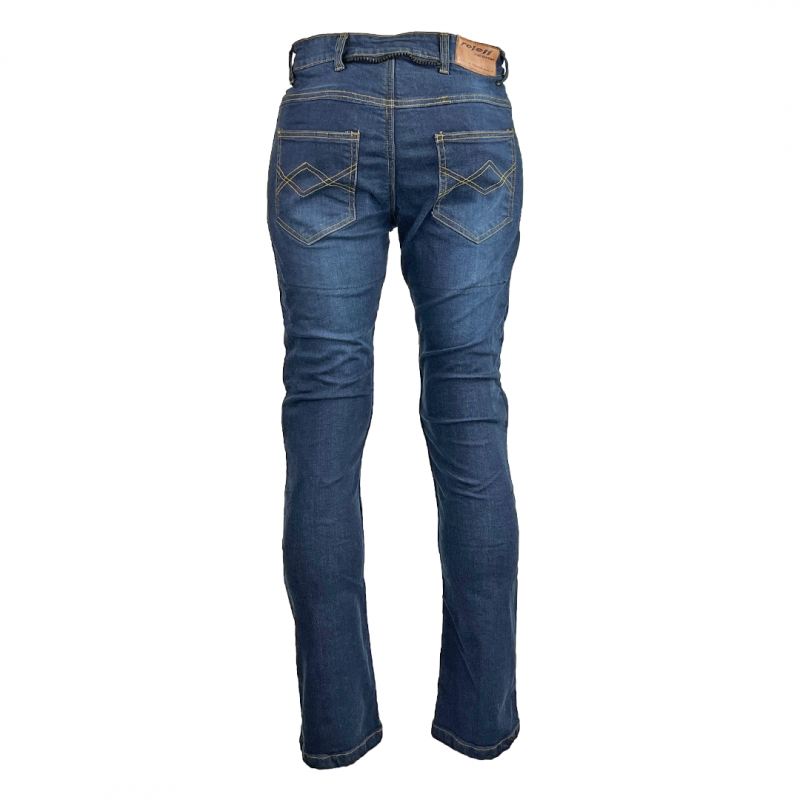 Jeans moto donna Roleff Aramid Blue