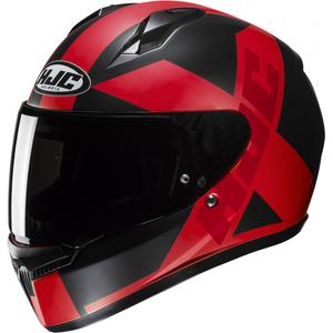 Casco moto integrale HJC C10 Tez MC1SF nero-rosso