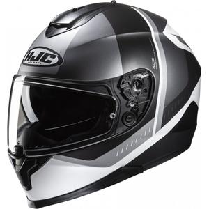 Casco moto integrale HJC C70N Alia MC5SF nero-grigio-bianco
