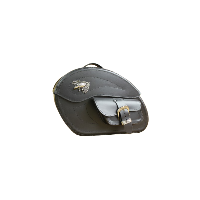 Borse da moto in pelle RSA S262 nero 26 l
