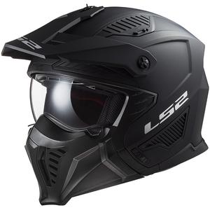 Casco moto LS2 OF606 Drifter Nero solido opaco
