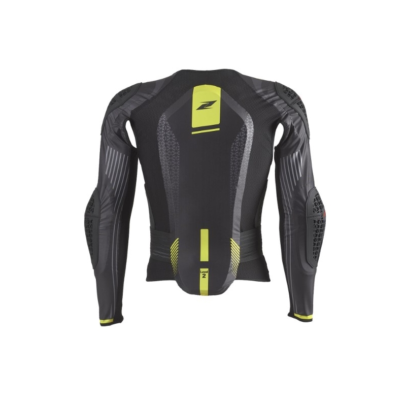Protezione del corpo Zandona Netcube X7 nero-giallo fluo 170-179 cm - II. qualità