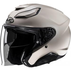 Casco moto aperto HJC F31 sabbia