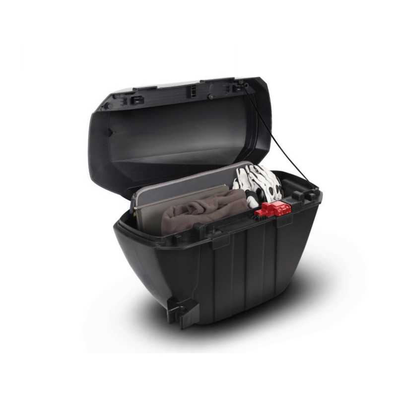 Boční kufry na motorku SHAD SH23 černý - II. jakost