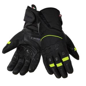 Guanti moto SEVENTY DEGREES SD-T7 nero-giallo fluo
